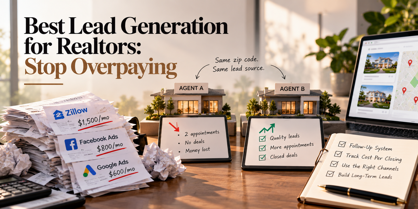 Best Lead Generation for Realtors: Stop Overpaying